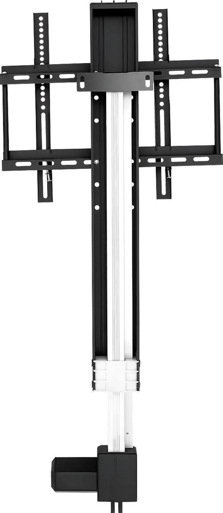 Motorisierter TV-Lift - Wandhalterung - Fernbedienung - Hubweg 70 cm - Für 66–145 cm Fernseher - Höhenverstellung 98–168 cm - Max. 50 kg - EU...
