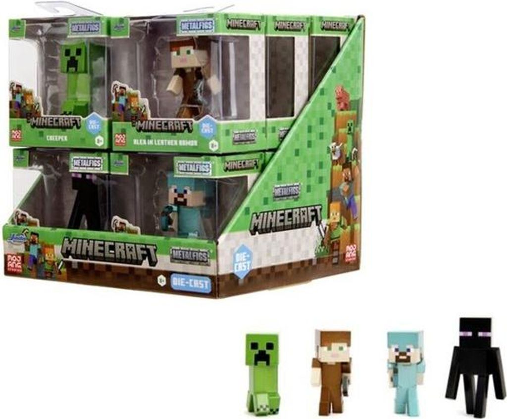 JADA Minecraft figurki in metallo 6,5cm S.3 326-0005 Immagine del prodotto 