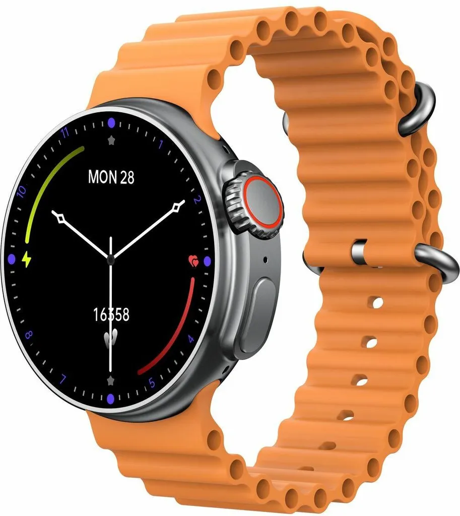 Montre intelligente DCU BOSTON Noir 1,44 pouce : l'élégance connectée