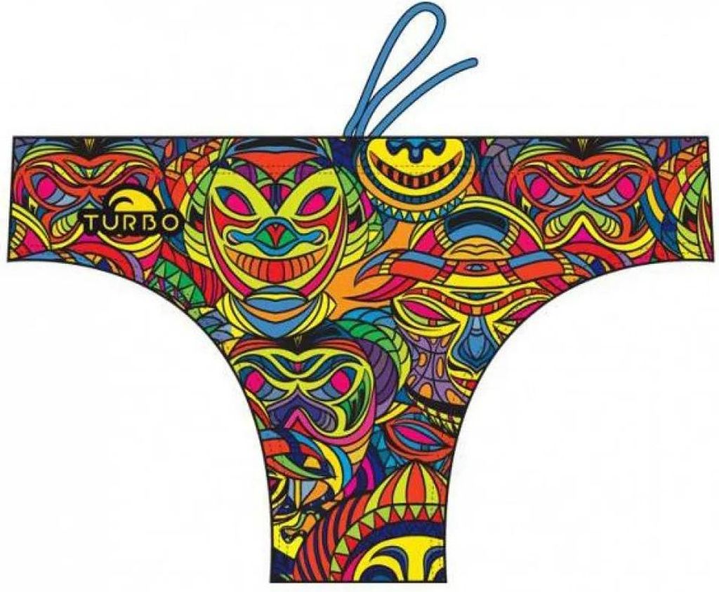 Turbo Tribu Badeslip Mehrfarbig L Mann Mehrfarbig L Produktbild 