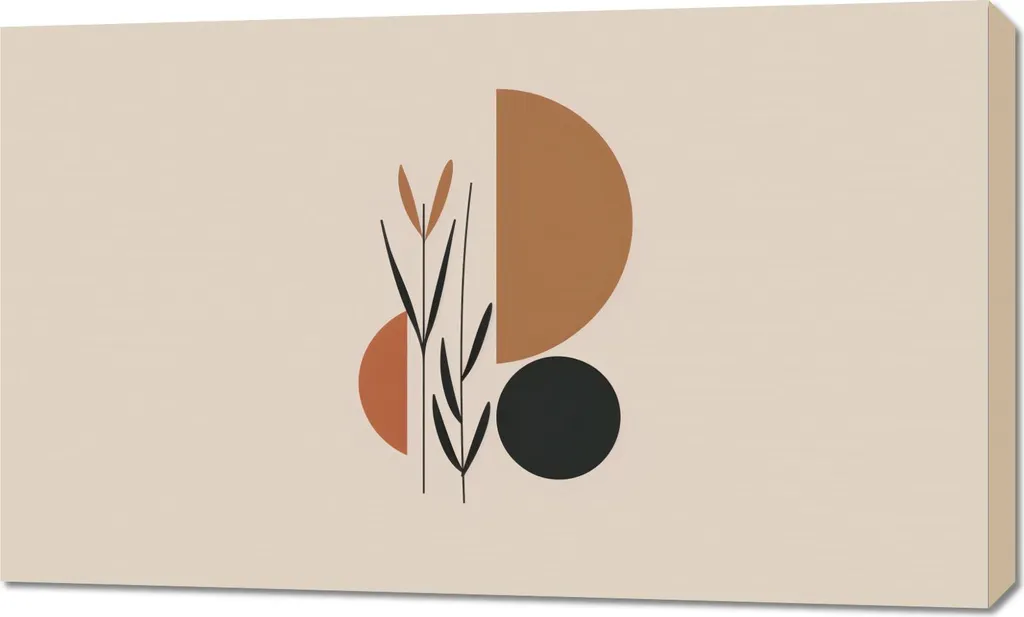 Image Lien Harmonieux 100 x 60 cm HD avec Impression Pigmentaire Durable