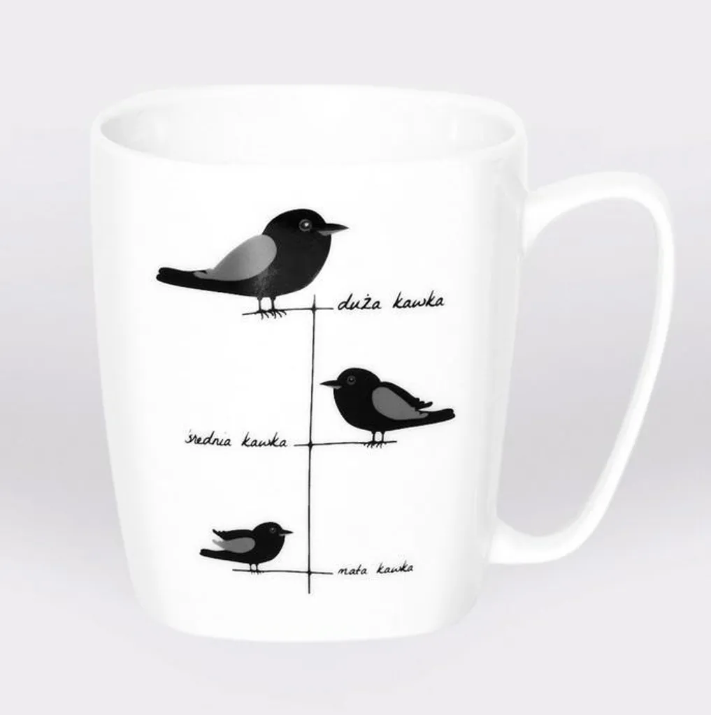 Tasse à café blanche en céramique anti-tache - Mug durable sans BPA 350ml