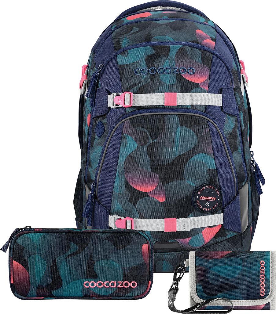 coocazoo Schulrucksack-Set Schulrucksack-Set MATE, Mäppchen Produktbild 