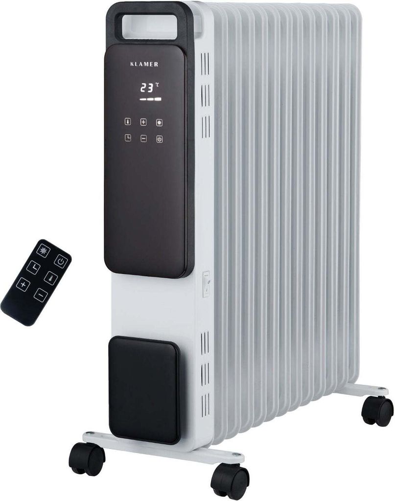 KLAMER Ölradiator 2500 W, Elektroheizung energiesparend, 13 Produktbild 