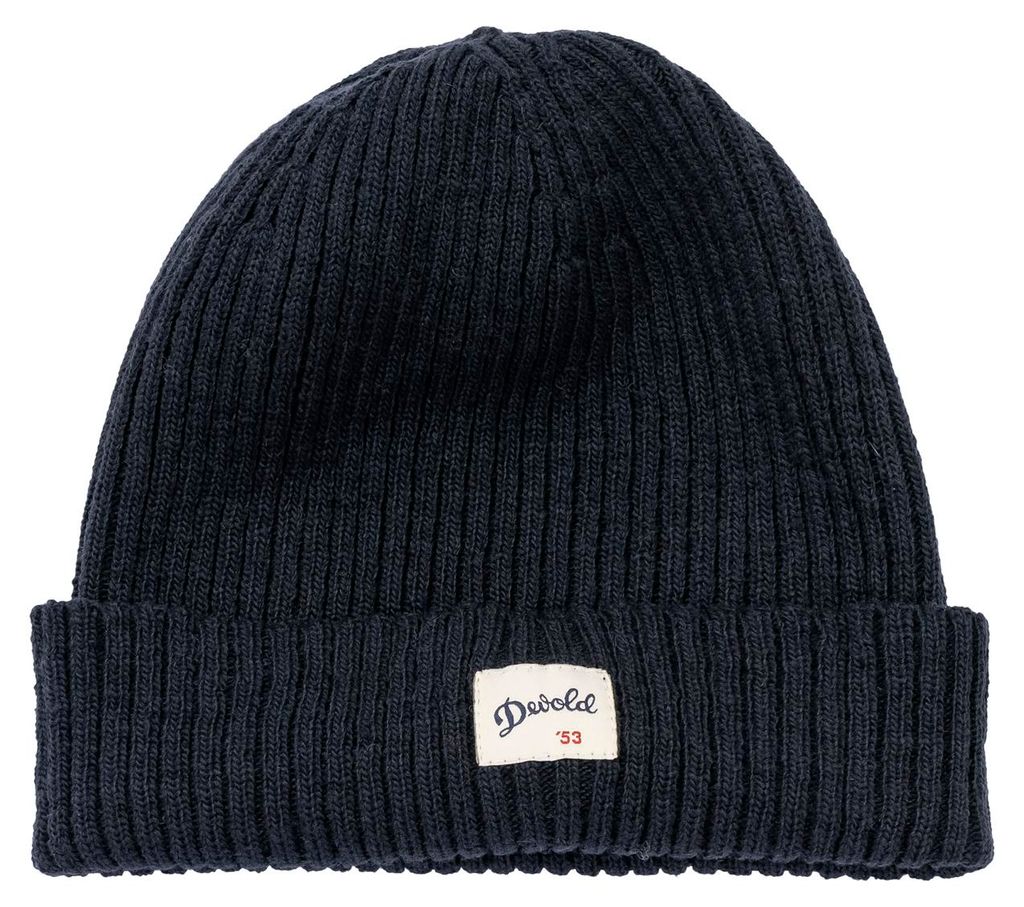 DEVOLD ARCHIVE WOOL BEANIE Strickmütze schwarz schwarz 58