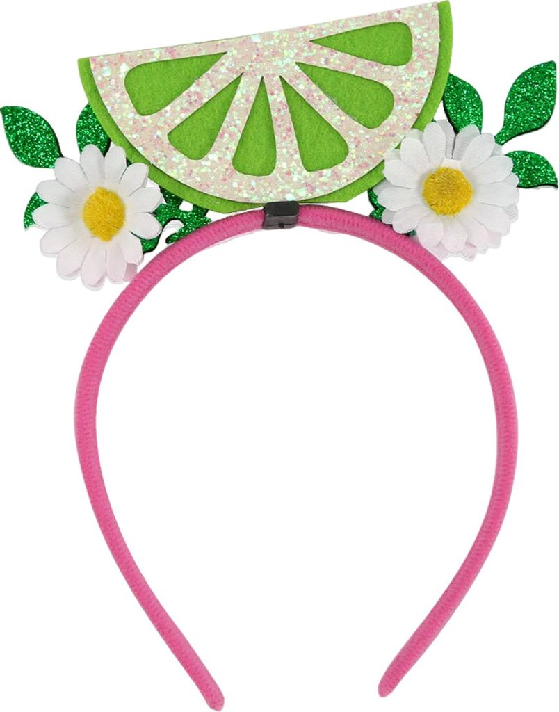 Sommer-Hawaii-Luau-Stirnbänder mit Palme und Flamingo, Filz, Strandparty-Haar-Accessoire für Partyzubehör im tropischen Stil