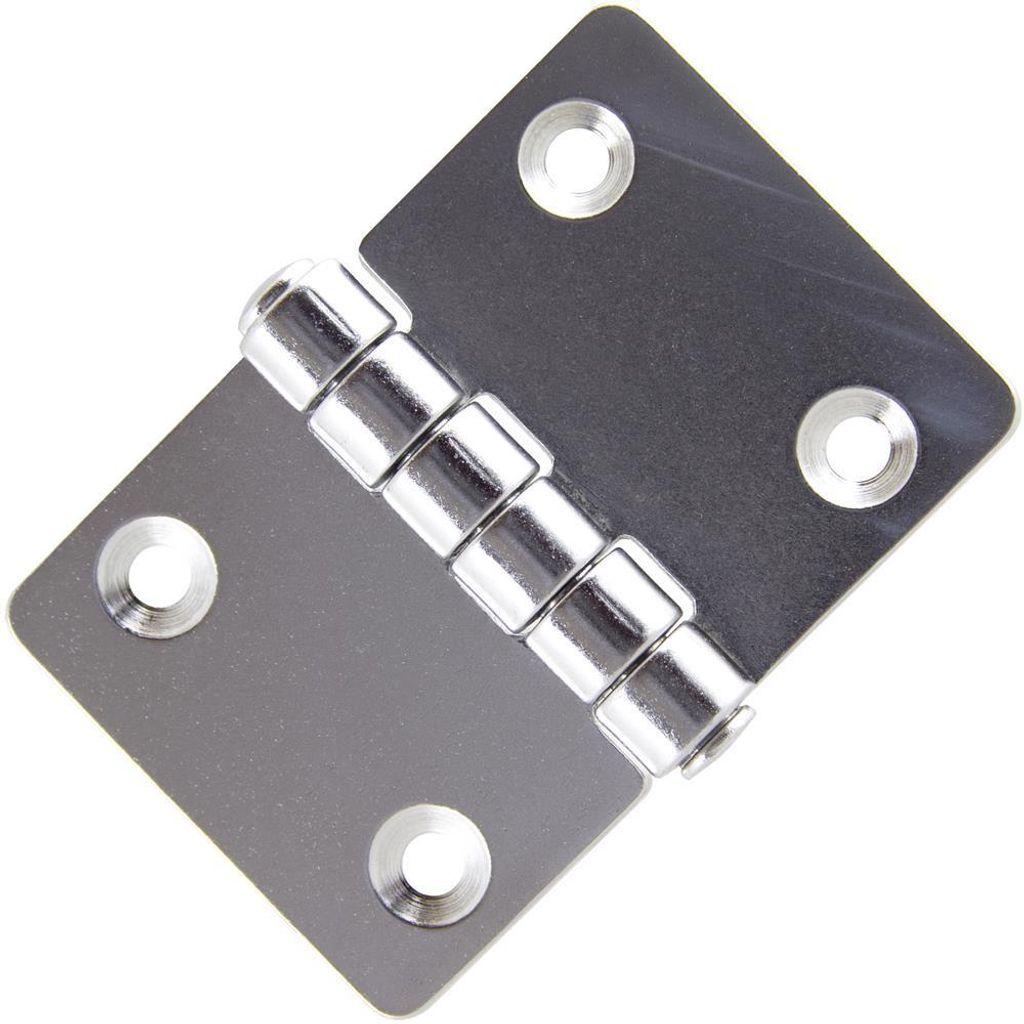 AG-BOX Scharnier 90x60x3mm Edelstahl A2, 2 Stück