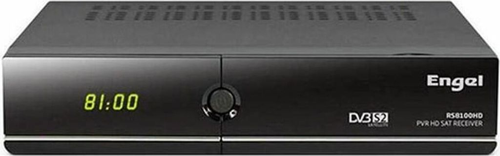 Satellitenempfänger Engel RS8100Y HD PVR Schwarz Produktbild 