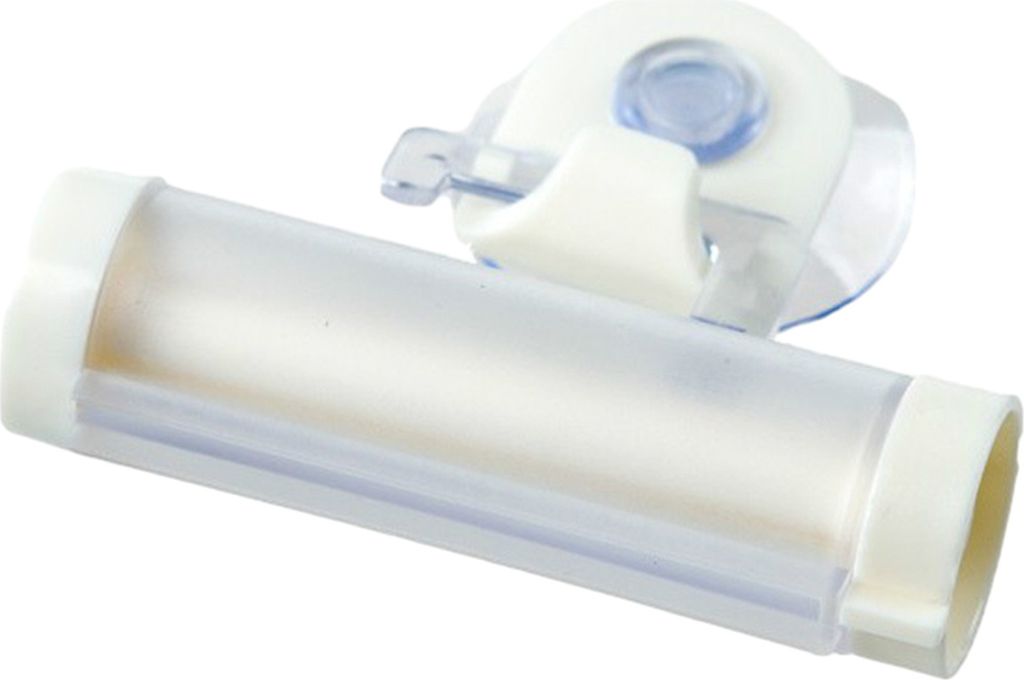 Zahnpastapresse mit Saugnapf-Design, hängender Zahnpastaspender zum Aufrollen der Tube für das Badezimmer zu Hause
