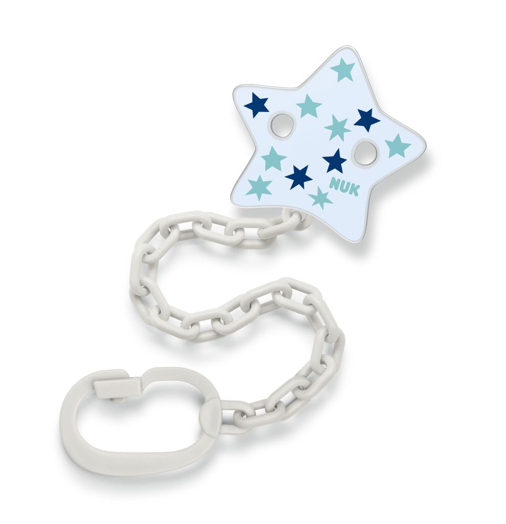 NUK Attache-sucette - motif étoile, pratique & sûr Image du produit 