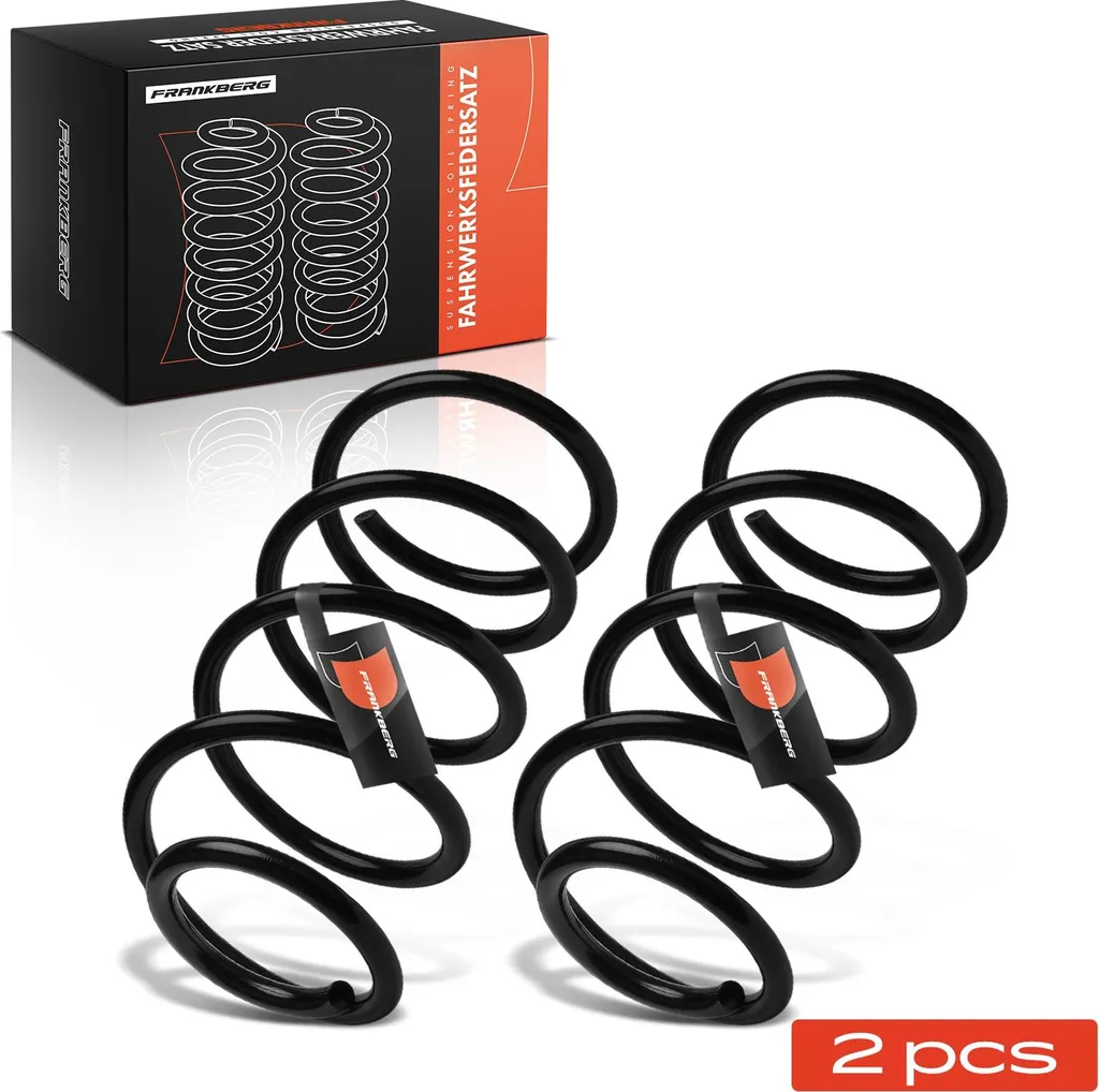 Frankberg 2 Ressorts de Suspension Avant pour Ford C-Max DM2 1.8L 2007-2010