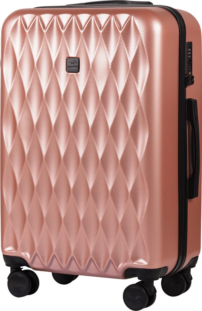 Wings PC Golden Eagle 24" mittelgroßer Koffer PINK