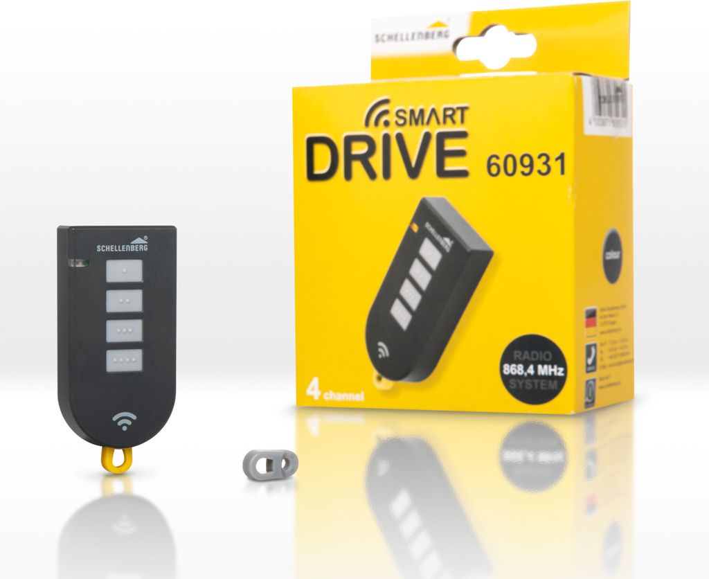 Schellenberg Funk-Handsender Smart DRIVE, 4-Kanal, 868,4 Produktbild 
