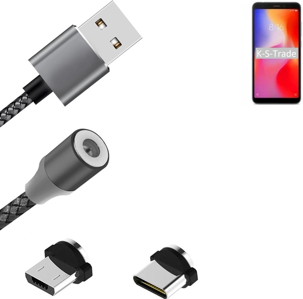 K-S-Trade Hochwertiges Magnet-Lade-kabel Sync-Kabel Produktbild 