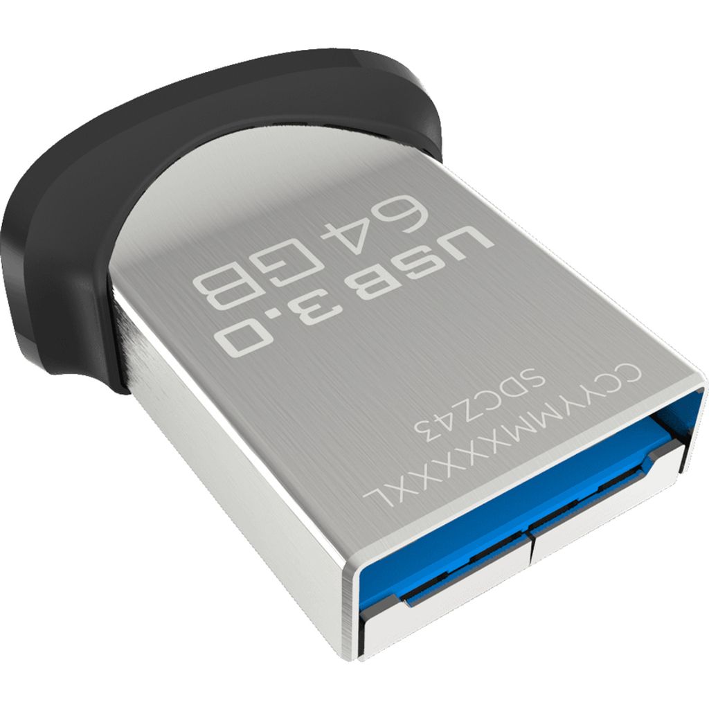 SanDisk Ultra Fit USB3.0 Stick - Speicherkapazität: 64 GB