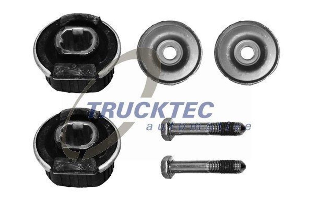 TRUCKTEC AUTOMOTIVE 02.32.061 Reparatursatz Achskörper Hinten passend für MERCEDES-BENZ 190 (W201) Stufenheck (W124) C-Klasse Limousine (W202) SL...