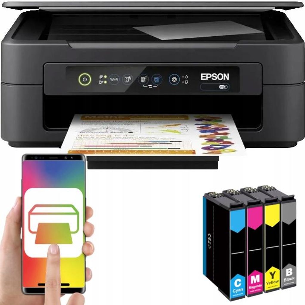 Epson XP-2200: Tlačiareň s Wi-Fi, funkcie tlačenia, Obrázok produktu 