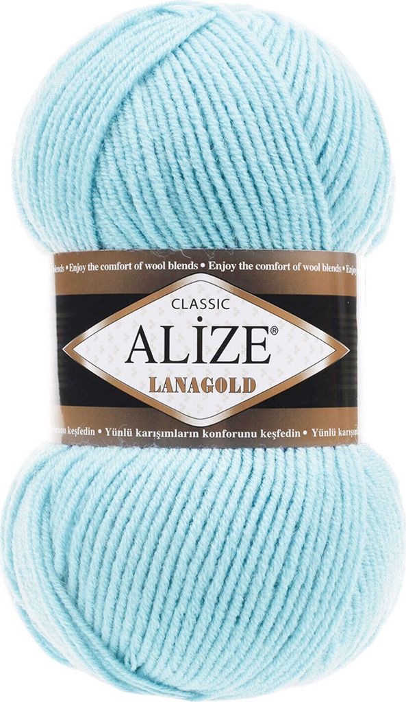 ALIZE Lanagold 100g 49% Wolle Strickgarn Winterwolle Schurwolle Farbwahl
