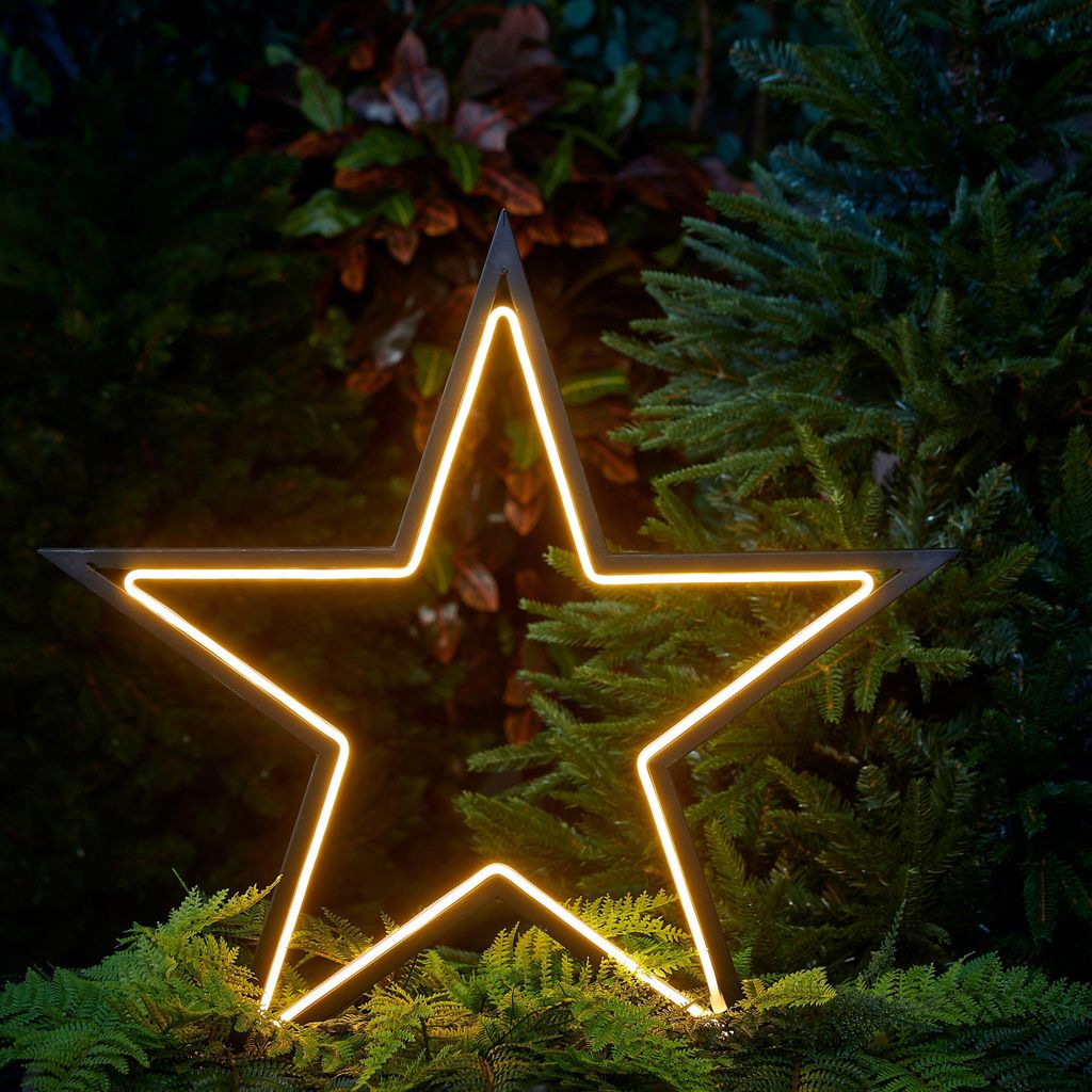 Luca Lighting Garden d'Light Gartenstecker Stern mit
