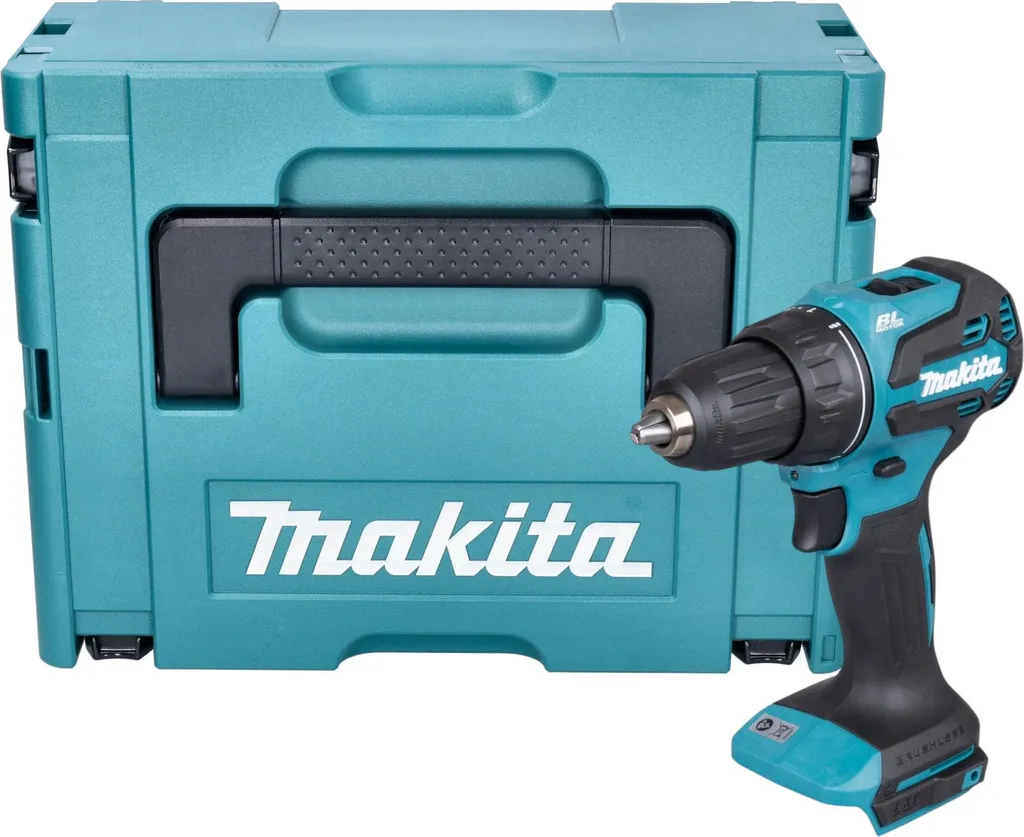Makita DDF 490 ZJ Trapano avvitatore a batteria 18 V 65 Nm 1/2" Brushless + Makpac - senza batteria, senza caricabatteria