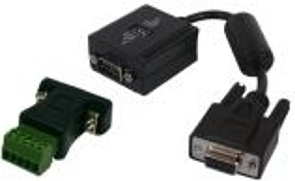 EXSYS EX-47900, RS-232, RS-422/485, Schwarz, Weiblich/weiblich, 49 x 41 x 22 mm