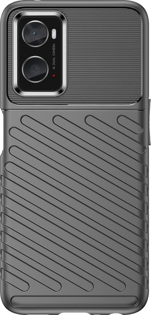 Hülle OPPO A76 Schutzhülle - Cazy - Schwarz