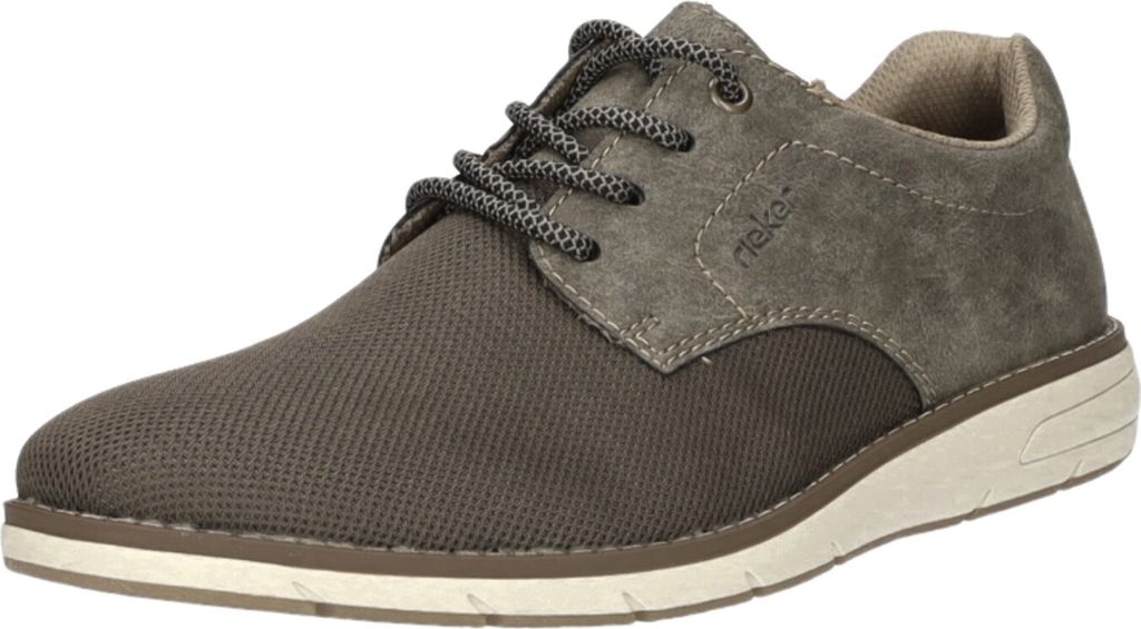 Rieker Herren-Schnürhalbschuh Kaffee-Braun, Farbe:braun, EU Größe:42