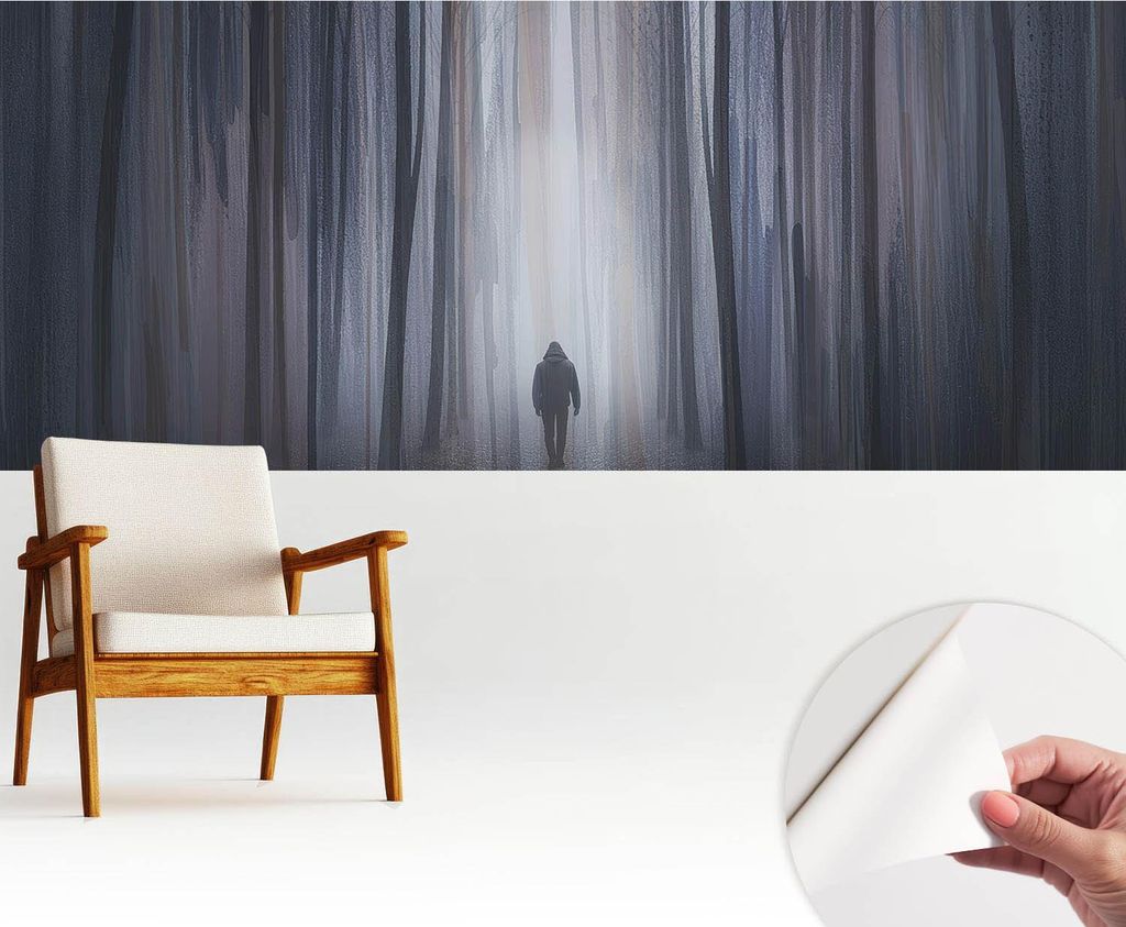 Fototapete selbstklebend - 250x104 cm - Tapete - Wandtapete - Wandbilder - Klebefolie - Dekofolie - Tapete Folie - Wand - Dekoration - Wohnzimmer -...