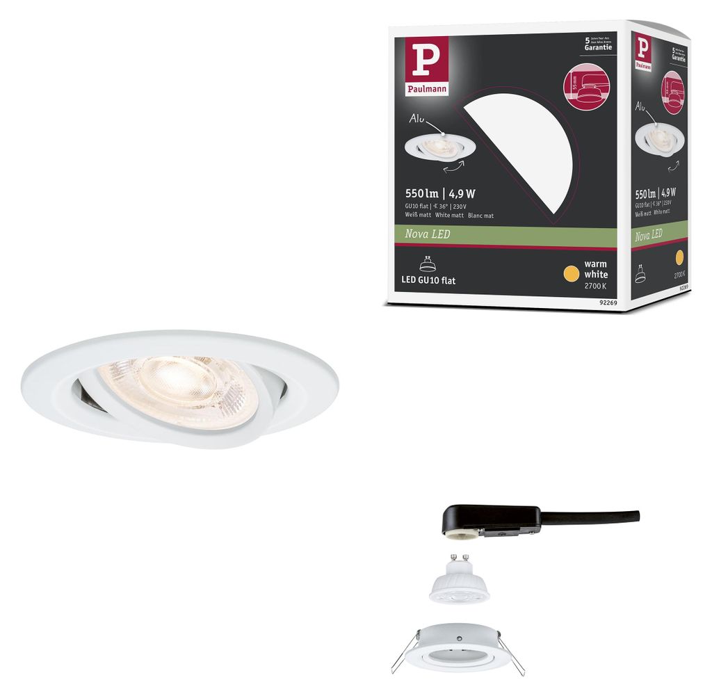 Paulmann LED Einbauleuchte Nova