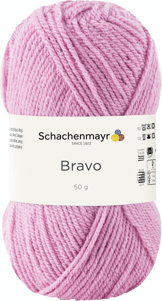 Schachenmayr Bravo, 50g Lilarosa Handstrickgarne