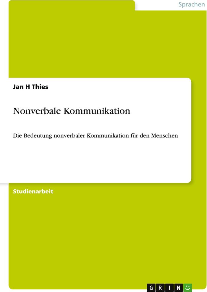 Nonverbale Kommunikation
