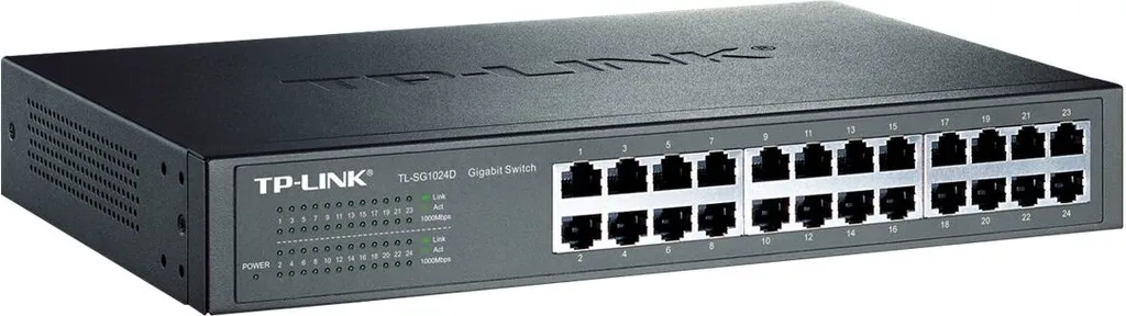 TP-Link TL-SG1024D Switch Ethernet 24 Ports Gigabit Rackable Giga