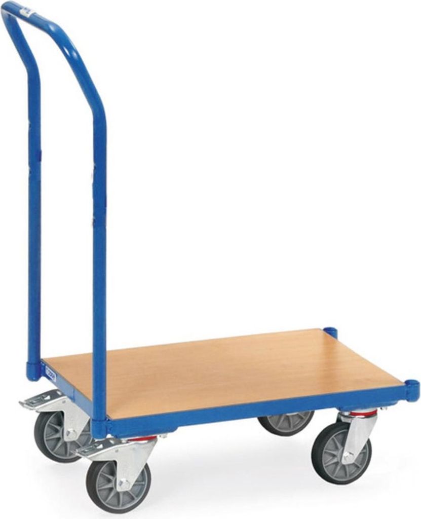 Fetra Eurokasten-Roller 250 kg Ladefläche L x B 610 x 410 mm