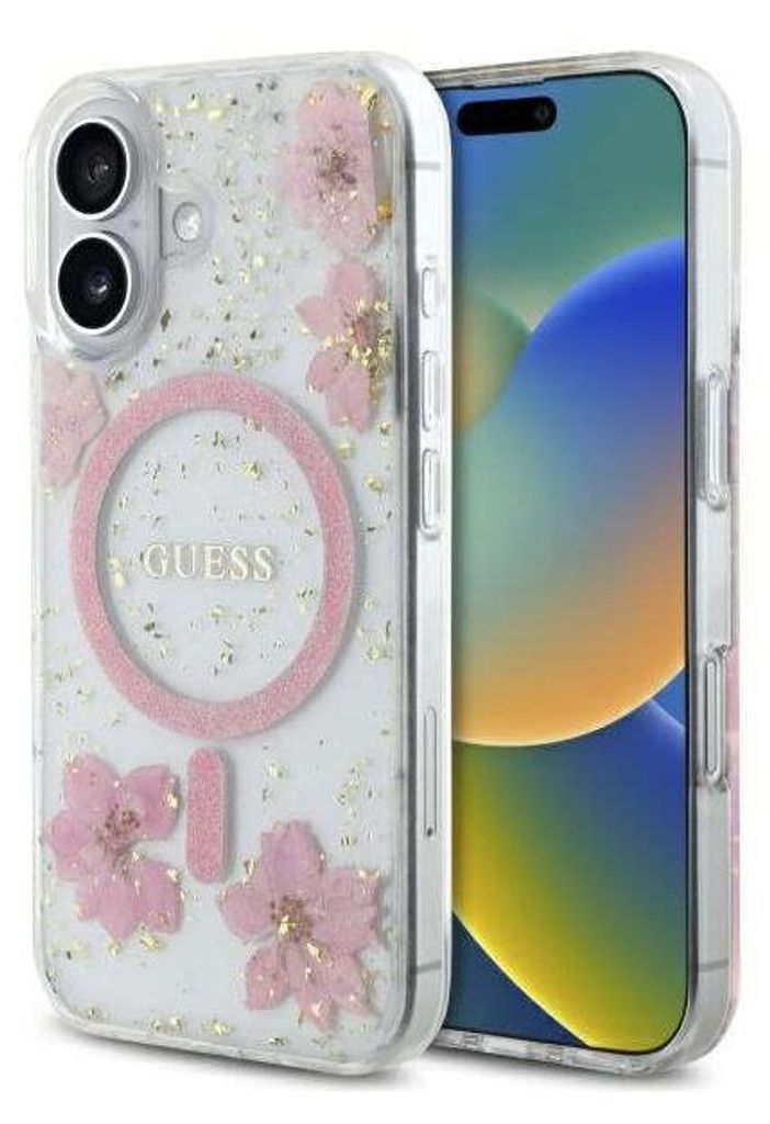GUESS case passend für IPHONE 16 kompatibel mit MagSafe Produktbild 