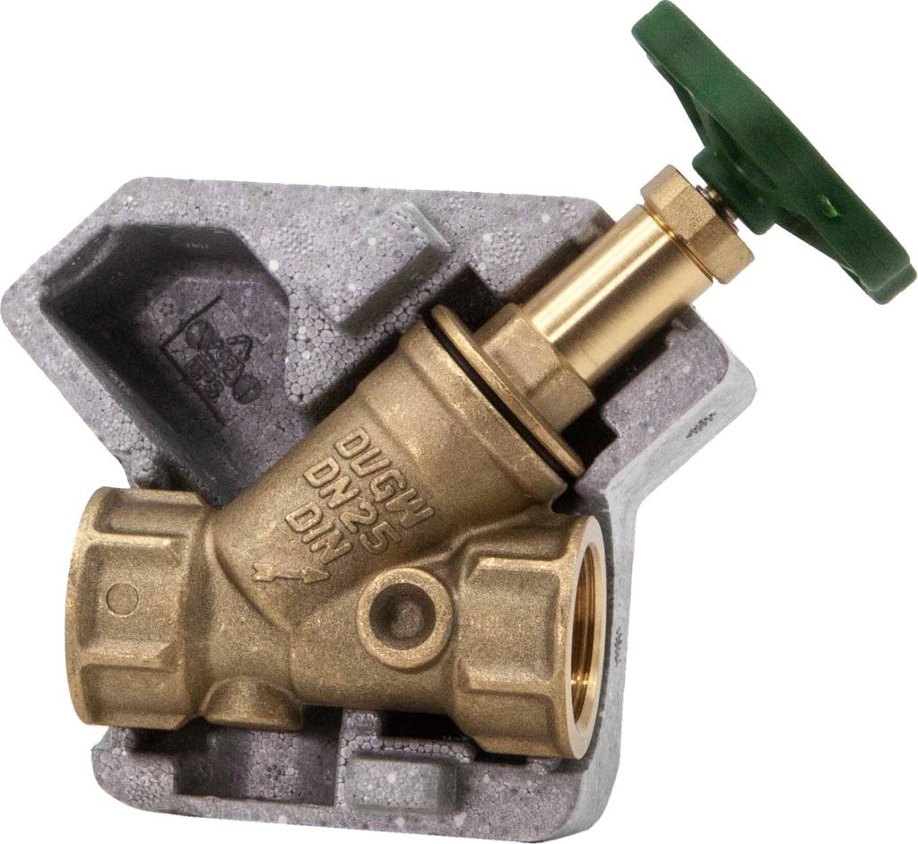 Js Freistromventil, Muffenanschl. O.entl.,N.steig.sp,M.ds,Dn25,Dvgw