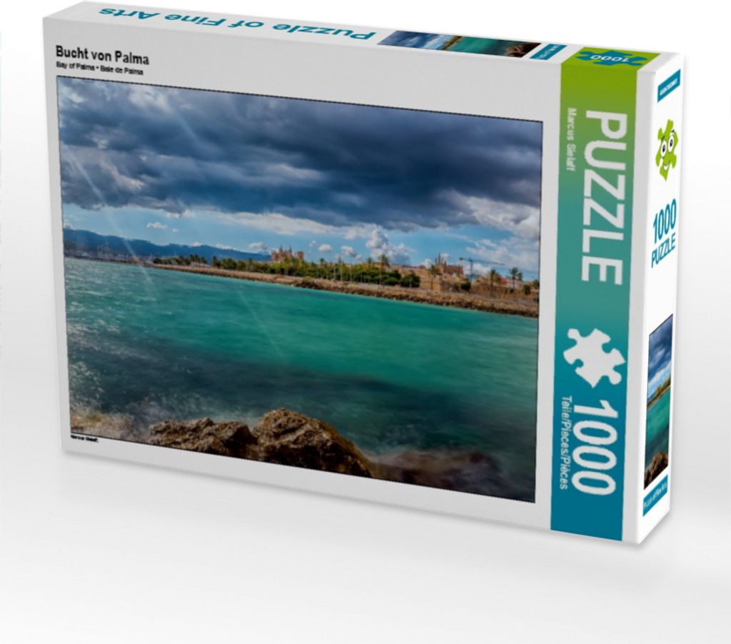 Calvendo Bucht von Palma 1000 Teile Puzzle quer 640x480mm, Sielaff Marcus; 7434962