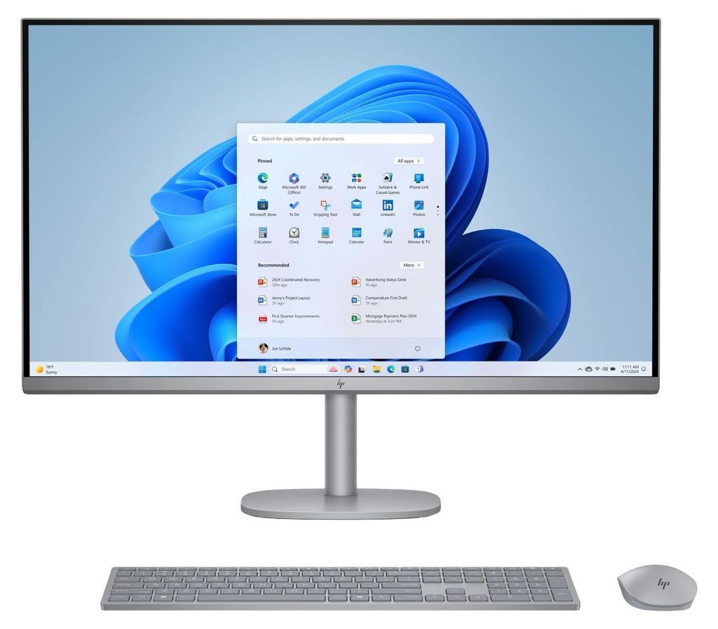HP OmniStudio X 32 – 31,5" UHD IPS All-in-One, Intel Core Ultra 7 155H, 16 GB RAM, 1 TB SSD, Windows 11 Home