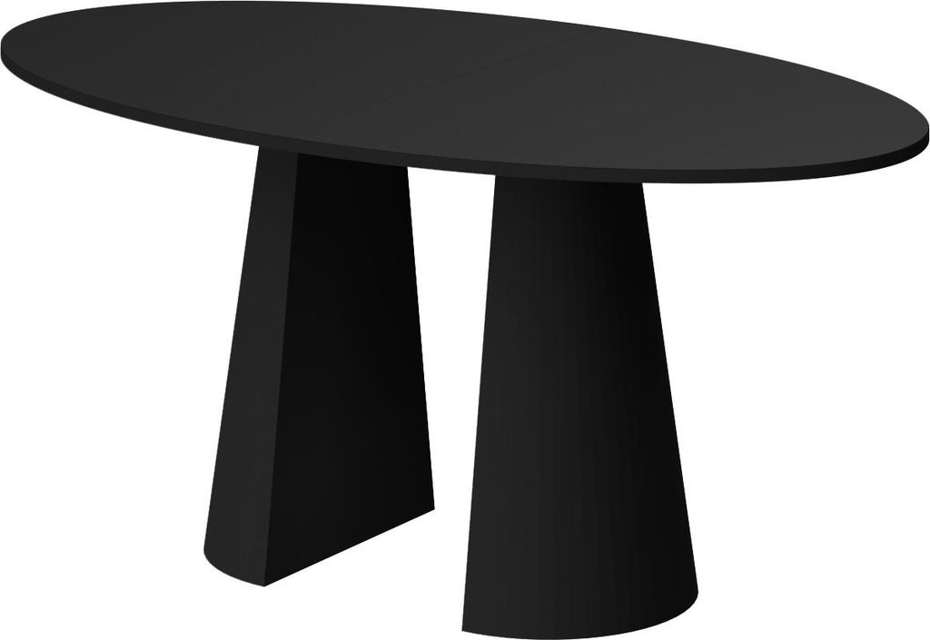 Design Esstisch Tisch Lunario oval 160x75x90 cm Esszimmer Pastellkollektion