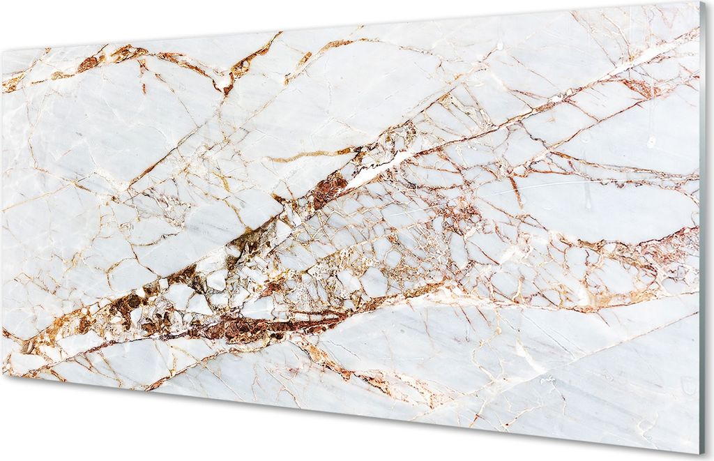 Glasbilder 100x50 Wandkunst Marmorsteinmauer