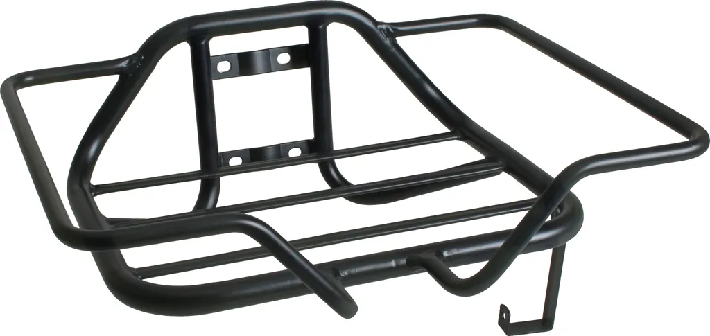 Porte-bagages Avant Vélo Steco Vr Samba Noir Mat pour Transport Urbain
