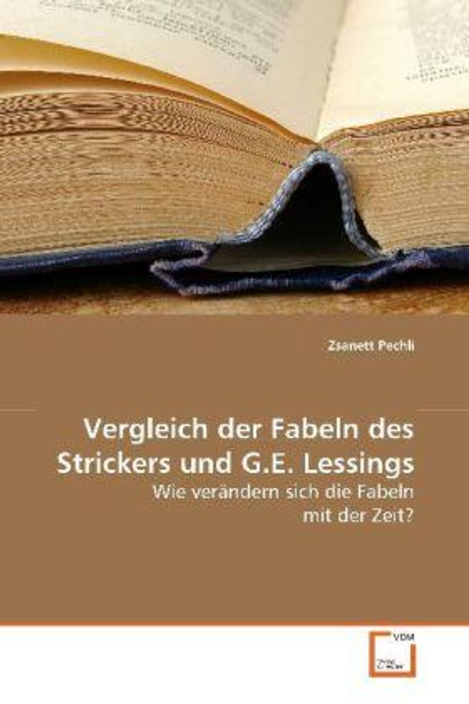 Pechli, Z: Vergleich der Fabeln des Strickers und G.E. Lessi