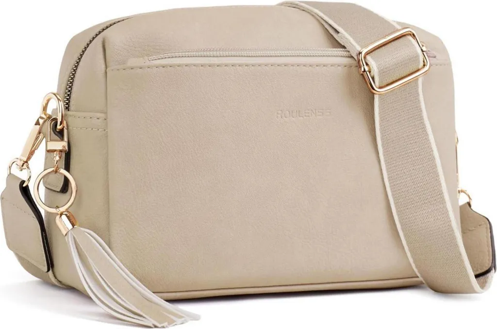 Sac bandoulière idéal voyage et ville Palette 3 compartiments femme