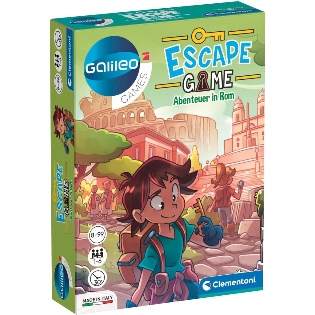 Escape Game - Abenteuer in Rom, Partyspiel Produktbild 