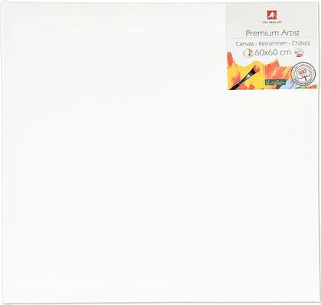 Leinwand zum Bemalen 60x60 cm Produktbild 