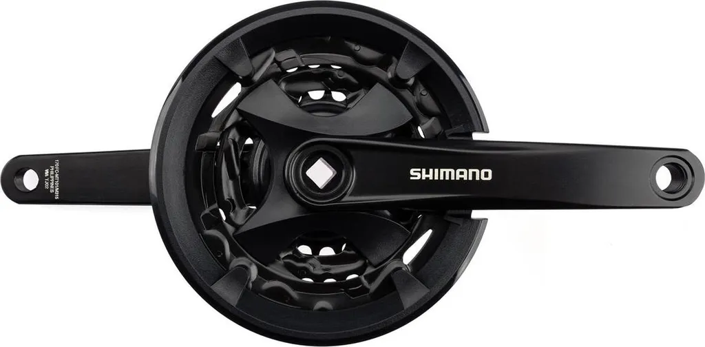 Pédalier à chaîne vtt Shimano FC-MT101 triple plateau 44-32-22 dents
