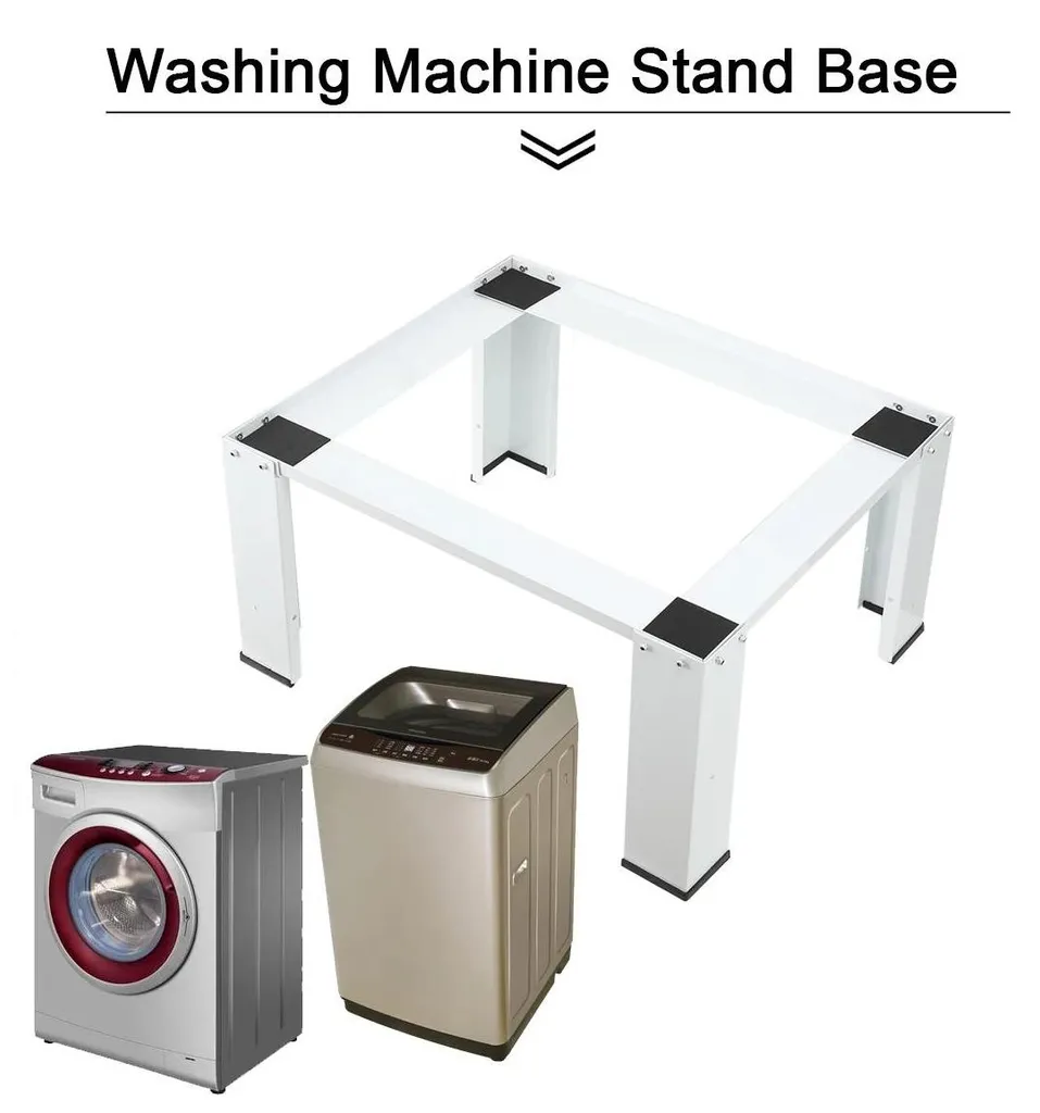 Support pour lave-linge réglable - Socle universel robuste avec fixation - 11