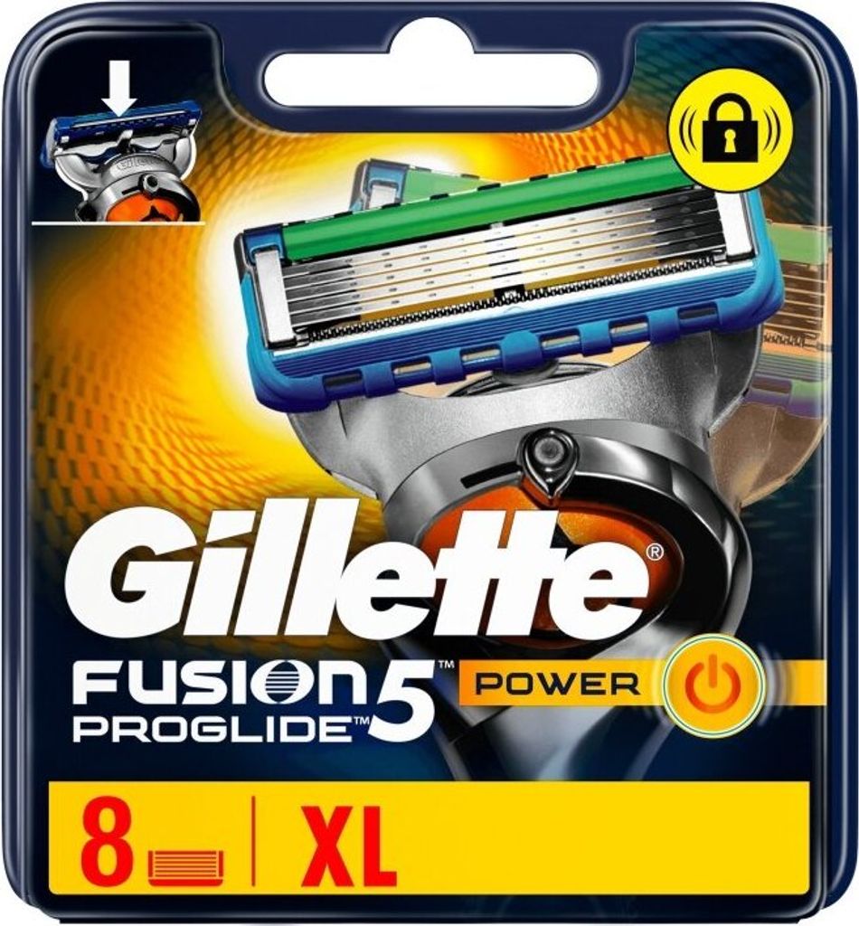 Gillette Fusion5 ProGlide Power Scheermessen - 8 Stuks