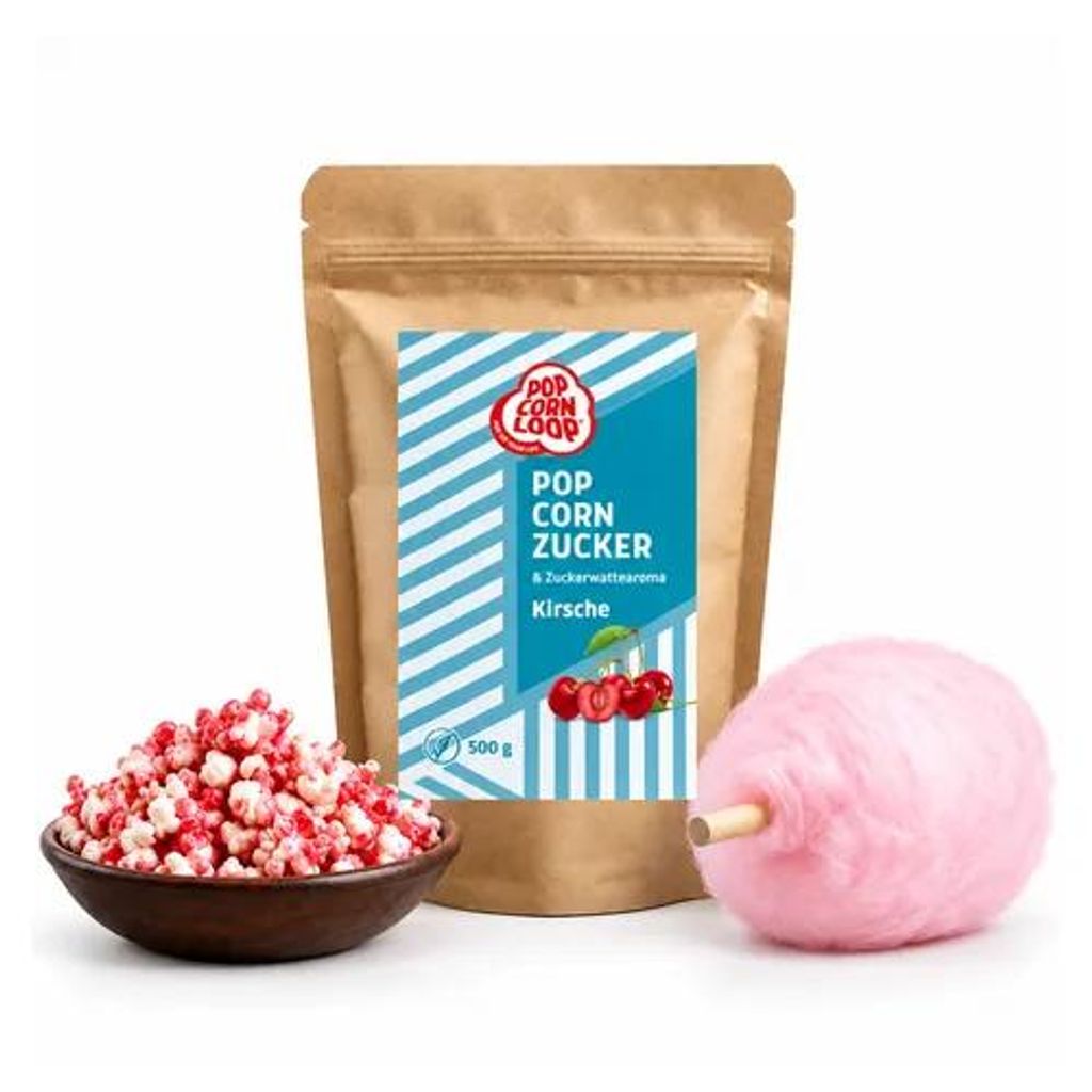 Popcornloop® KIRSCHE Aroma 500gr perfekt geeignet für Produktbild 