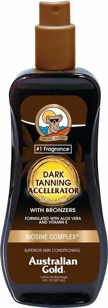 Australian Gold Dark Bräunungsbeschleuniger Spray Gel