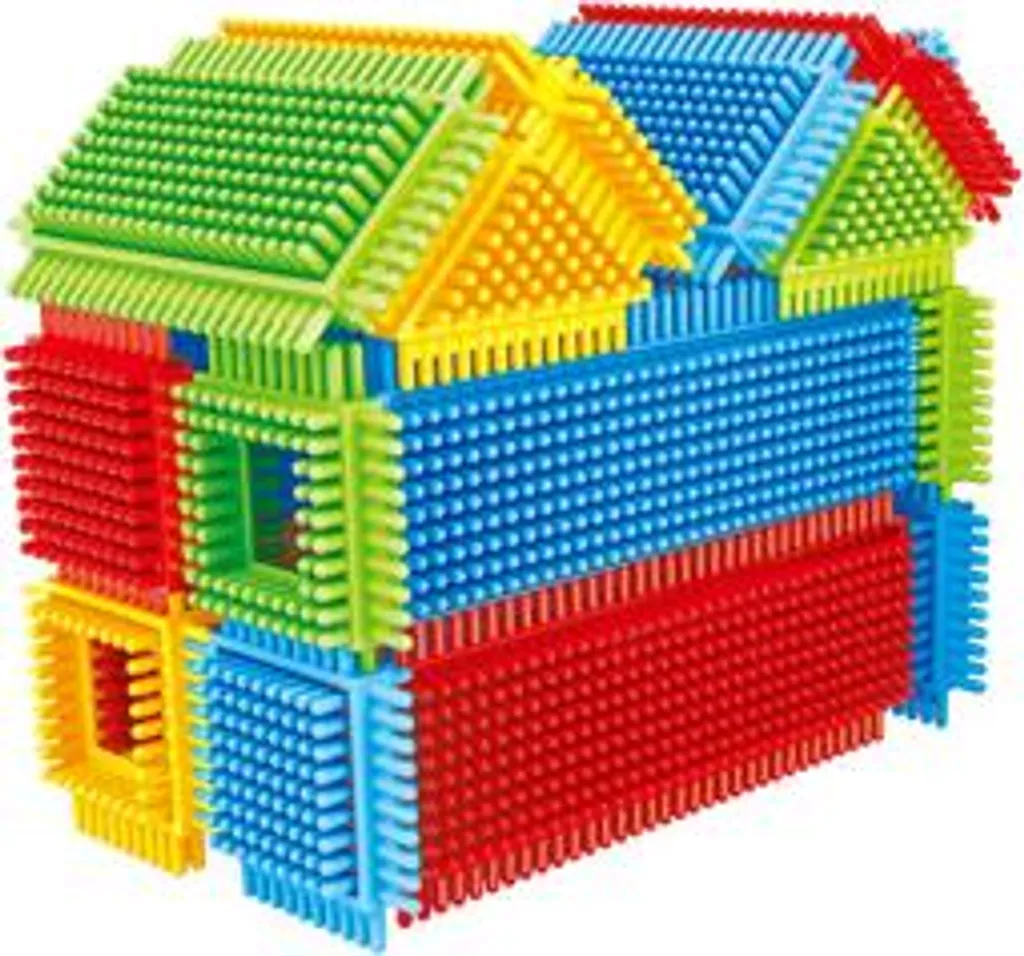 KiddyGo Nopper Jeu de Construction 36 Pièces Clipsables Multicolores - 3